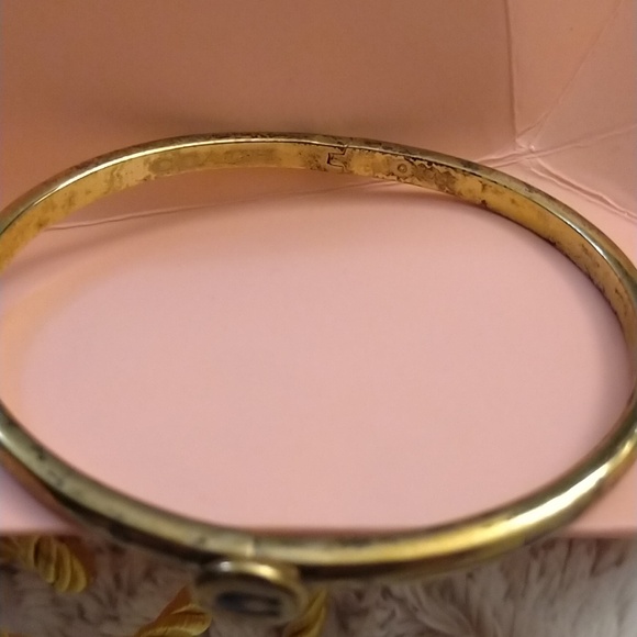 Vintage Coach bangle with snap-clasp - Picture 4 of 4